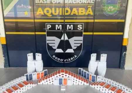 Polícia apreende 202 iPhones avaliados em mais de R$ 2 milhões