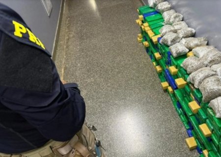 PRF apreende 358 kg de maconha em Sidrolândia